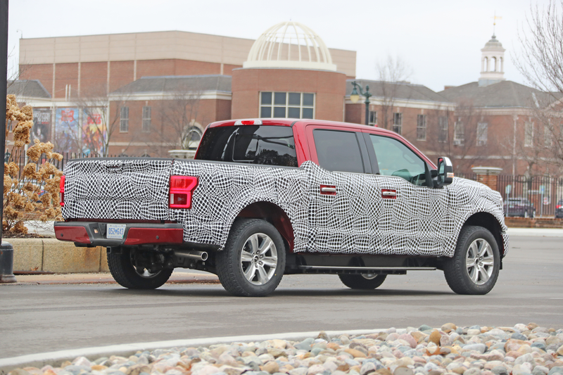 Illustration for article titled Electric Ford F-150 Spied With Fake Exhaust (Updated With Photos and Video)